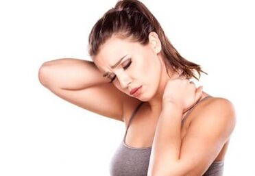 Steifheit vun den Halsbewegunge mat Osteochondrose