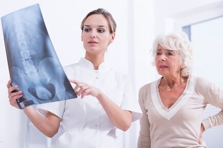 Röntgenuntersuchung ass eng informativ Manéier fir d'Osteochondrose vun der Wirbelsäule ze diagnostizéieren